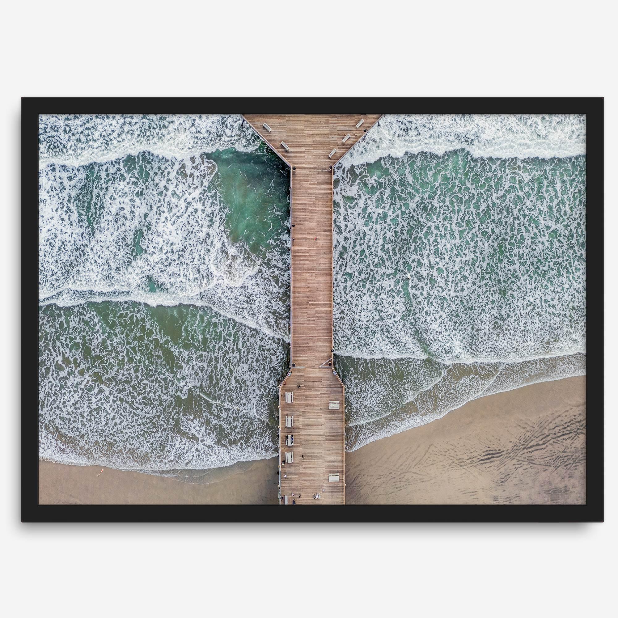 Aerial Ocean Pier - Wow Photo Art