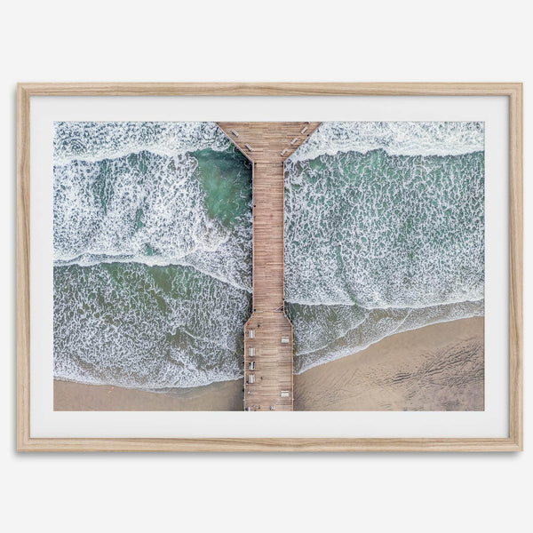 Aerial Ocean Pier - Wow Photo Art