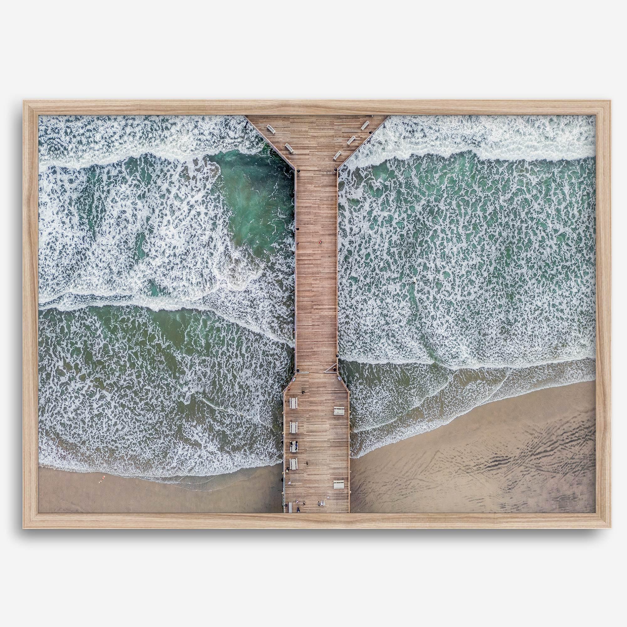 Aerial Ocean Pier - Wow Photo Art