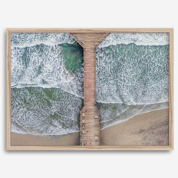 Aerial Ocean Pier - Wow Photo Art