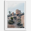 Fine Art California Desert Print - Extra Large Desert Photography Wall Art, Framed Joshua Tree National Park Poster for Wall Decor