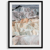 This modern, colorful desert framed or unframed print features the colorful dunes in Zabriskie Point. Our Death Valley National Park poster celebrates the stunning terrain and sunsets of the park with colors like Pink, Purple, and Yellow.