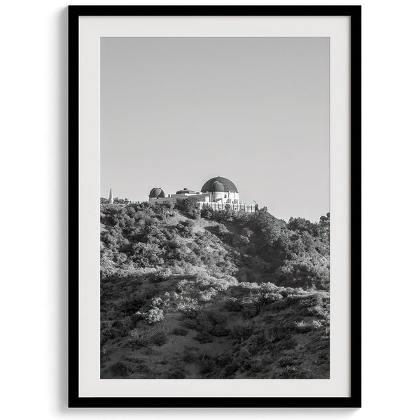 Los Angeles Wall Art – Set of 3 Black and White Prints Featuring LA Icons