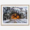 Fine Art Yosemite Mountain Print - Winter Wall Art, Yosemite National Park Art Gift, Snowy Mountains Wall Art, Western Nature Decor