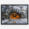 Fine Art Yosemite Mountain Print - Winter Wall Art, Yosemite National Park Art Gift, Snowy Mountains Wall Art, Western Nature Decor
