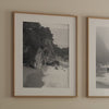 Set of 3 Black and White Prints, Big Sur Coastal Wall Art Set - California Ocean Large Wall Art, Big Sur Framed Nature Photography Decor