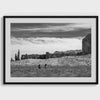 Desert Horse Riders Fine Art Print - Americana Western Decor, Utah Wall Art, Wild West Black and White Desert Photography, Monument Valley