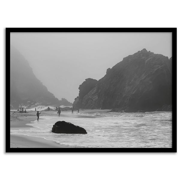 Beach-Black-and-White-Wall-Art-Big-Sur