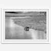 Capture the spirit of Rocky Mountain National Park with this black and white fine art Moose photo print. A majestic Moose stands drinking from the valley river. A timeless nature wall art that transports you to the calming beauty of Colorado.