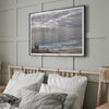 Fine art seascape print capturing calm ocean light and textures from San Diego’s coastline.