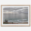 Fine art seascape print capturing calm ocean light and textures from San Diego’s coastline.