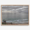 Fine art seascape print capturing calm ocean light and textures from San Diego’s coastline.