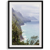 Kauai Wall Art - Na Pali Coast Tropical Landscape Vertical Print