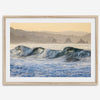 A fine art Ocean print showcasing water waves crashing in the ocean. this beach-themed wall art will make you want to jump into the waves every time you look at it. Taken in Bodega Bay, California.