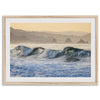 A fine art Ocean print showcasing water waves crashing in the ocean. this beach-themed wall art will make you want to jump into the waves every time you look at it. Taken in Bodega Bay, California.