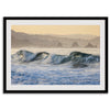 A fine art Ocean print showcasing water waves crashing in the ocean. this beach-themed wall art will make you want to jump into the waves every time you look at it. Taken in Bodega Bay, California.