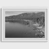 Black and White Lake Tahoe Fine Art Photography Print - Lake Tahoe Waterfront Wall Art Framed or Unframed Poster, Lake House or Home Decor