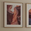 Antelope Canyon Set of 3 Fine Art Prints - Arizona Desert 3 Piece Wall Art, Large Framed Nature Photography Gallery Wall Set for Home Decor