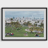 San Francisco Picnic Print  - Large San Francisco Skyline Fine Art Poster, Framed or Unframed San Francisco Photo Wall Art, SF Home Decor