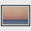 Ocean Sunset Wall Art Photo Print - Beautiful Sunset Framed Picture,  Fine Art Minimalist Ocean Photography Print for Home or Office Decor