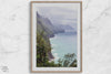 Kauai Wall Art - Na Pali Coast Tropical Landscape Vertical Print