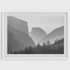 Black and White Yosemite Fine Art Photography Print - Mountain Wall Art, Framed or Unframed National Park Premium Poster for Home Decor