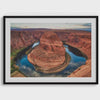 Arizona Desert Wall Art - Horseshoe Bend Fine Art Photography Nature Framed Print, Large Western Wall Art for Home or Office Decor