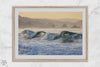 A fine art Ocean print showcasing water waves crashing in the ocean. this beach-themed wall art will make you want to jump into the waves every time you look at it. Taken in Bodega Bay, California.