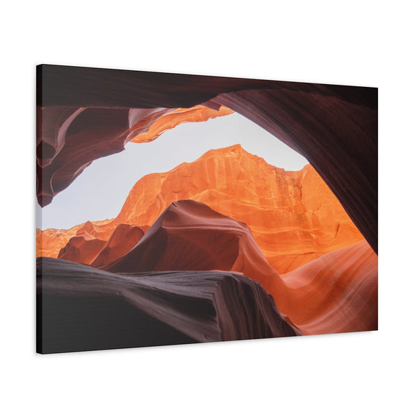 Fine Art Antelope Canyon Canvas Print for Wall Decor, Landscape Photography Desert Wall Art, Large Canvas Print for Home Decor