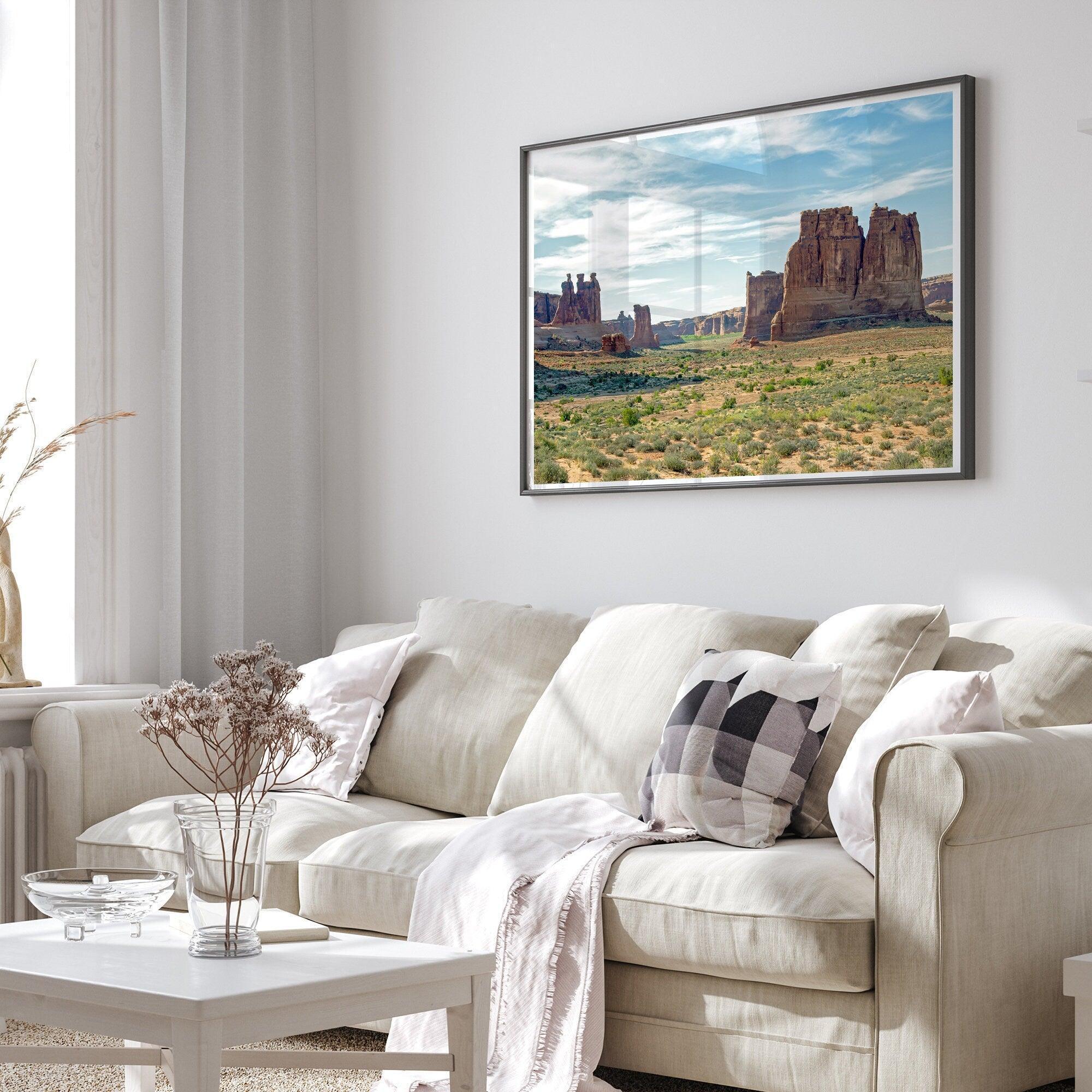 A fine art desert nature print of Arches National Park in Utah