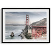 a fine art HDR Golden Gate Bridge. Bring this colorful unique San Francisco wall art into your home or office.