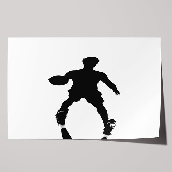 Fine Art Basketball Photography Print - Black and White Sports Wall Art, Unframed or Framed Large Basketball Poster for Teen Room or Office